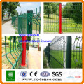 Panneaux de clôture de treillis métallique enduit de PVC